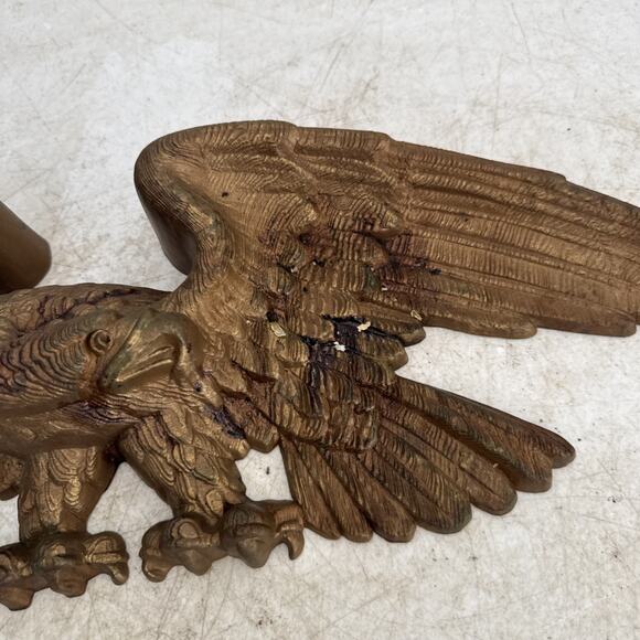 VINTAGE BURWOOD PRODUCTS EAGLE PLAQUE - Picture 5 of 11